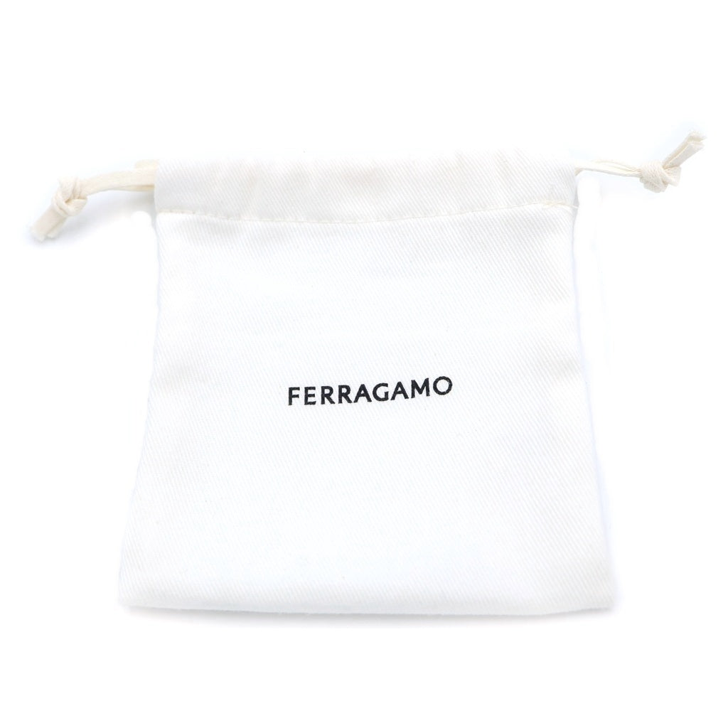 FERRAGAMO(フェラガモ) ブランドロゴプリント レザーカードケース ブラック FG661396 FG661396