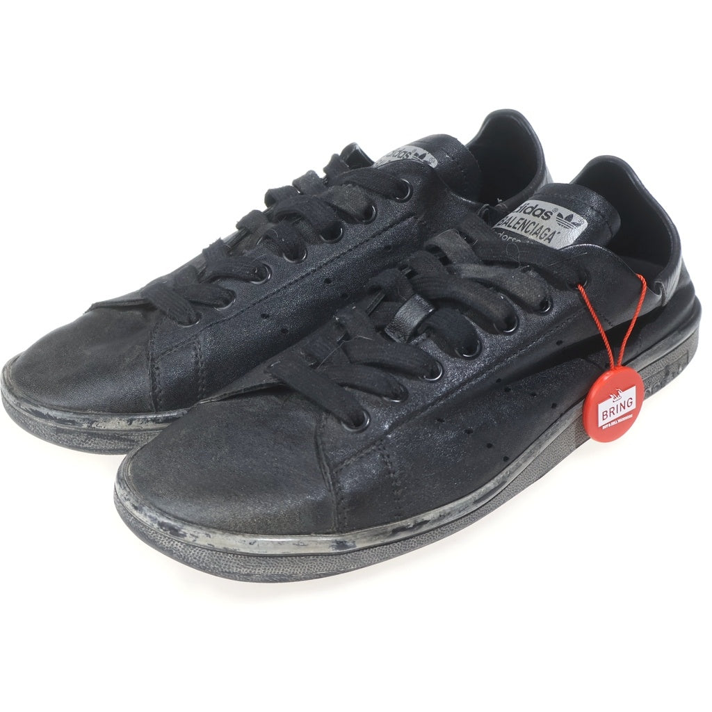 adidas(アディダス) ×BALENCIAGA Stan Smith Core BlackWhite HP6779 バレンシアガ スタンスミス ローカットスニーカー コアブラック/ホワイト レディース HP6779