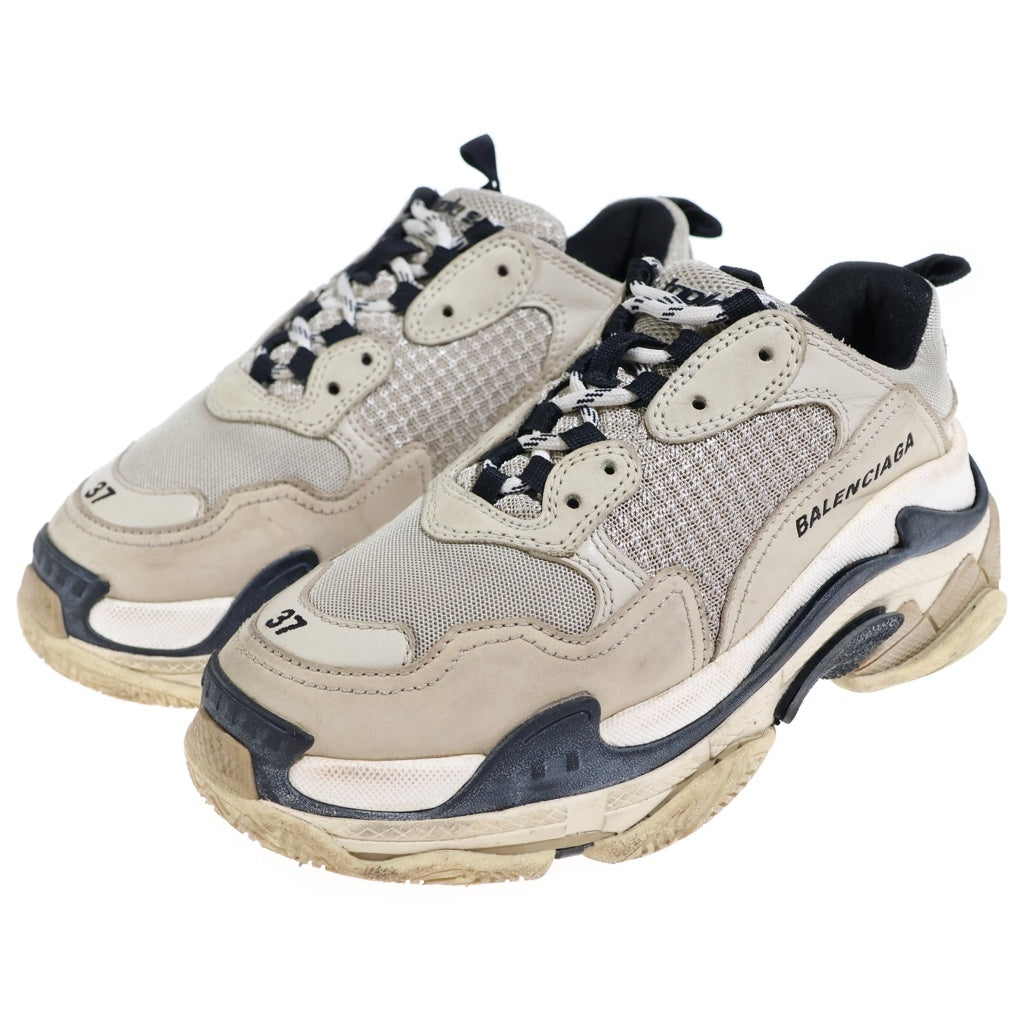 BALENCIAGA(バレンシアガ) TRIPLE-S トリプルエス ローカットスニーカー シューズ レディース ベージュ/グレー 524039