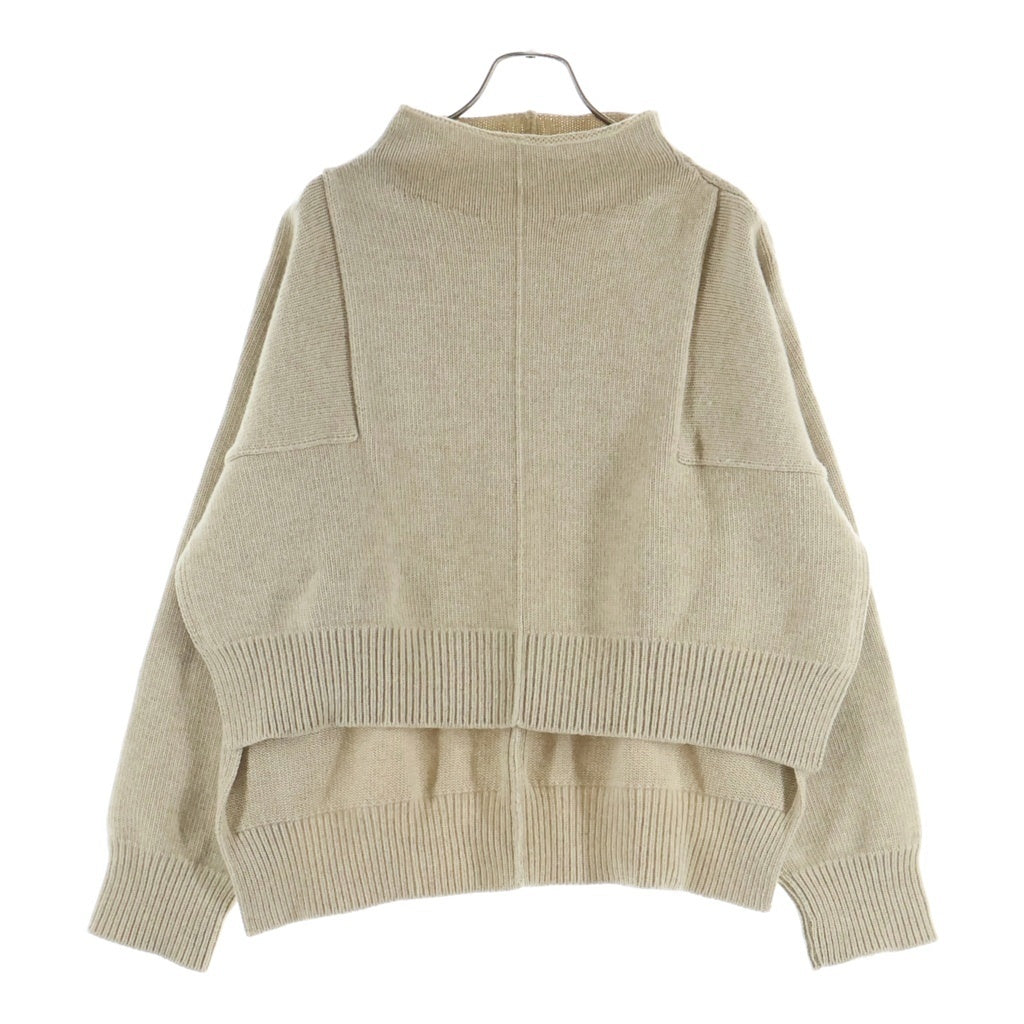 CELINE(セリーヌ) Cashmere Blend Chunky Knit フィービー ファイロ期 カシミヤ混 チャンキーニット ハイネック長袖ニットセーターベージュ レディース 2 3CT9/7265