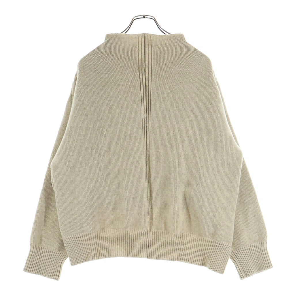 CELINE(セリーヌ) Cashmere Blend Chunky Knit フィービー ファイロ期 カシミヤ混 チャンキーニット ハイネック長袖ニットセーターベージュ レディース 2 3CT9/7265