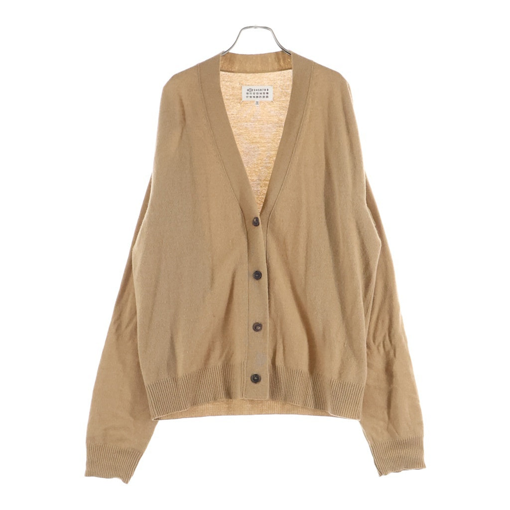 Maison Martin Margiela(メゾンマルタンマルジェラ) 19AW Wool Cashmere Cardigan ウール カシミヤ混 カーディガン ブラウン S51HA0958 S16882