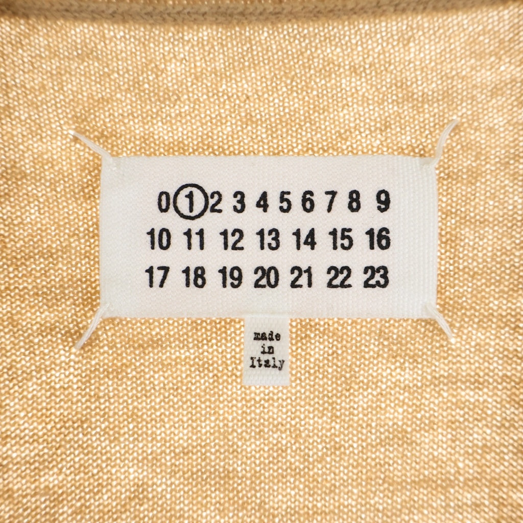 Maison Martin Margiela(メゾンマルタンマルジェラ) 19AW Wool Cashmere Cardigan ウール カシミヤ混 カーディガン ブラウン S51HA0958 S16882