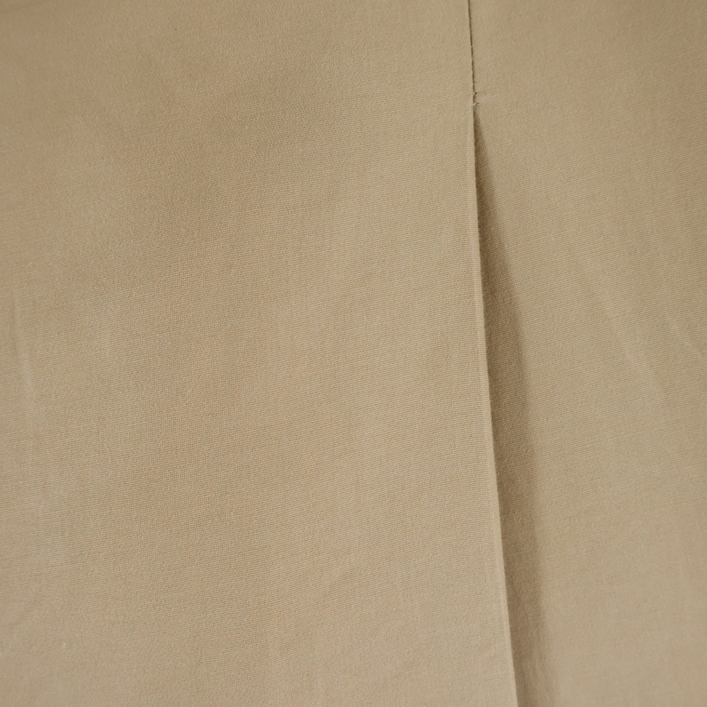 BURBERRY(バーバリー) Cotton Long Straight Pant コットン センタープレス ストレートパンツ ベージュ 3924001