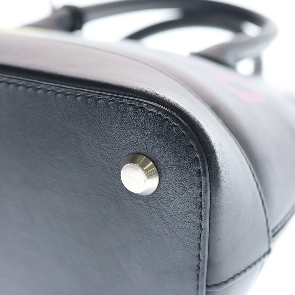 BALENCIAGA(バレンシアガ) I LOVE TECHNO Hand Bag アイラヴテクノ レザー ハンドバッグ ブラック 550645 550645 レディース