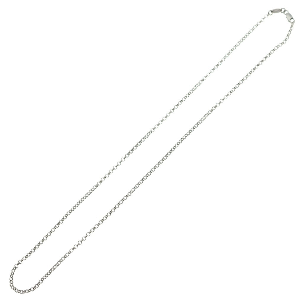 CHROME HEARTS(クロムハーツ) NECKCHAIN R18 ロールチェーンネックレス 18inch シルバー BCA083