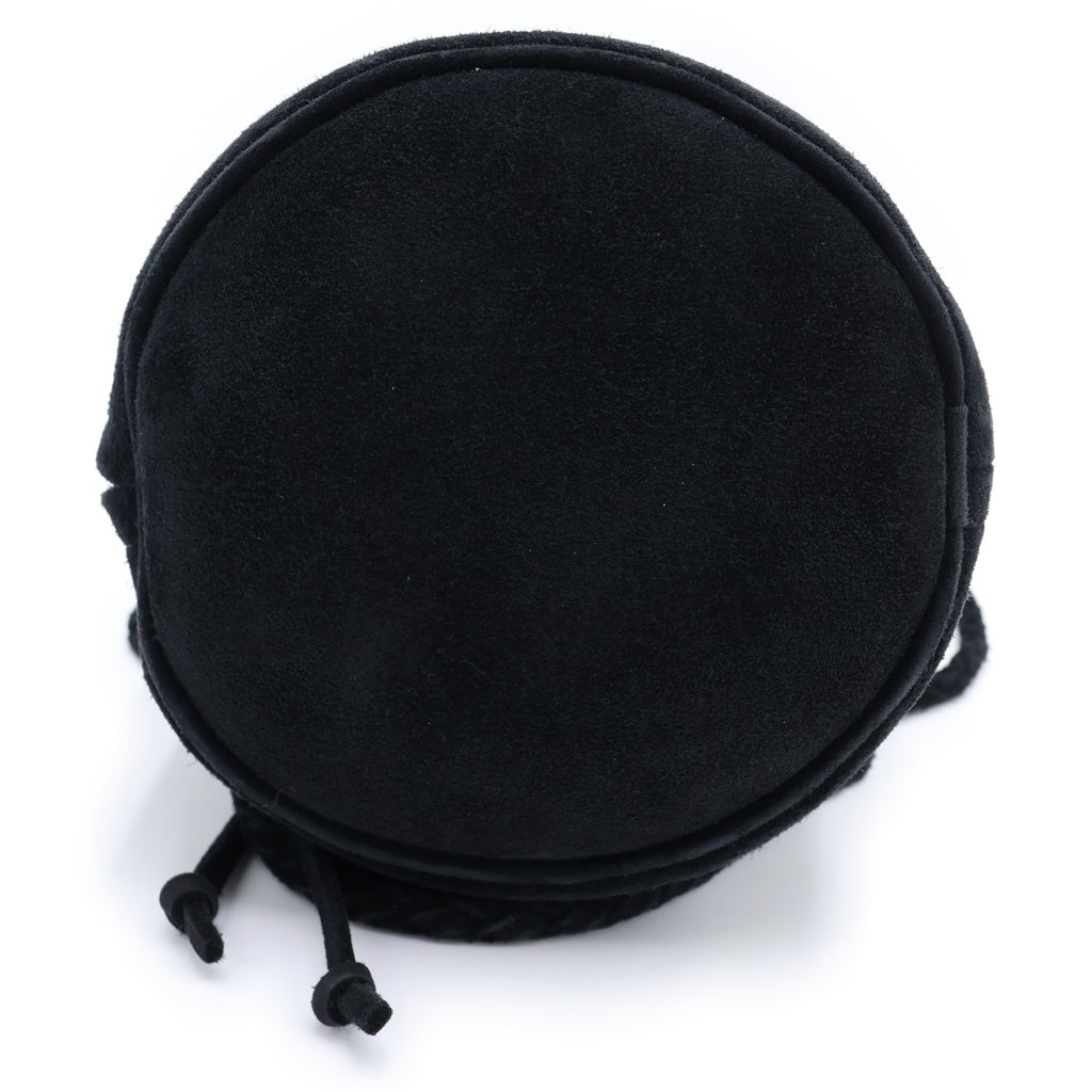 NORTH WORKS(ノースワークス) KOODOO BAG ARCH EXCLUSIVE MODEL クードゥーレザー サンバーストコンチョ付き ショルダーバッグ 巾着 ブラック