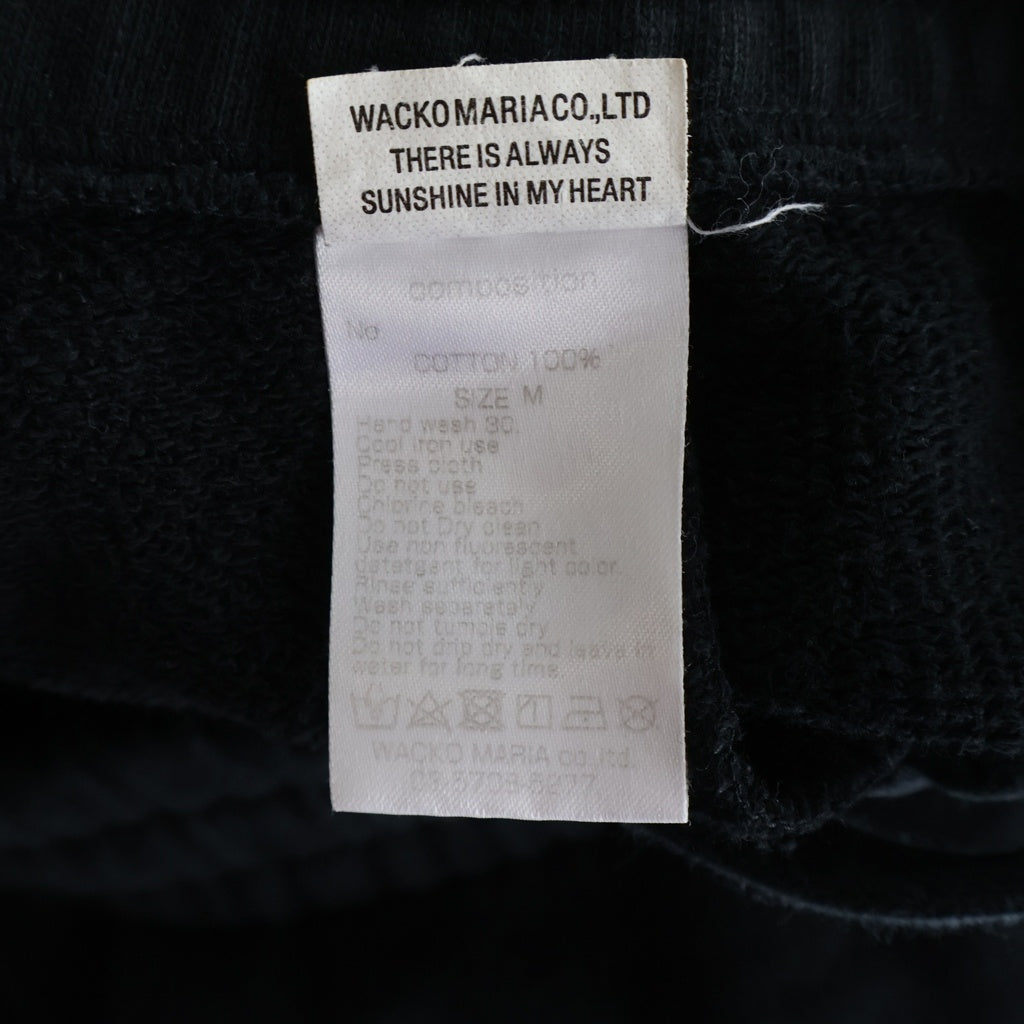 WACKO MARIA(ワコマリア) ×HIGHTIMES HEAVY WEIGHT SWEAT PANTS ハイタイムズ ヘビーウェイト スウェットパンツ ブラック