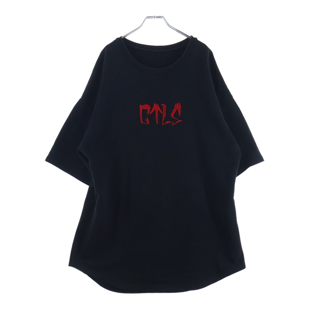 cvtvlist(カタリスト) 20SS CTLS USUAL TEE ユージュアル クルーネック半袖スウェットTシャツカットソー ブラック -