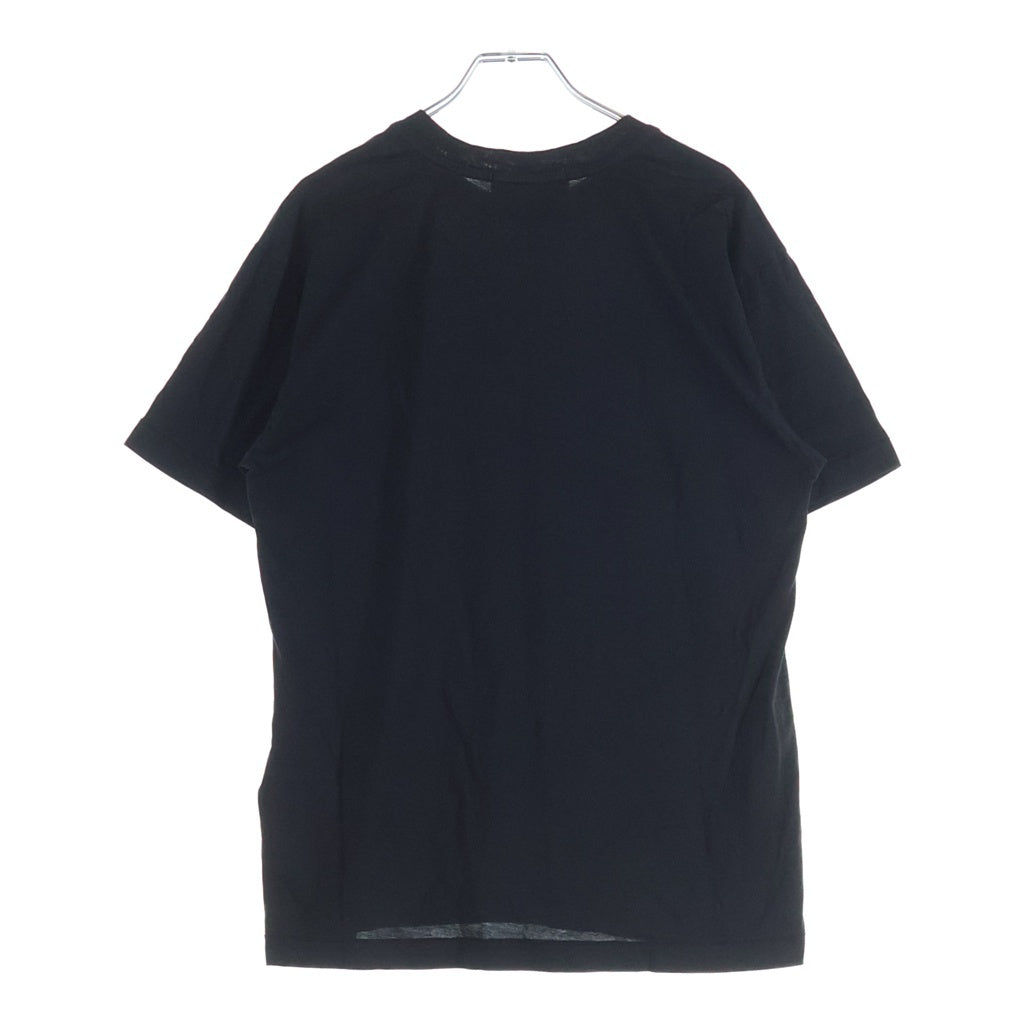 STONE ISLAND(ストーンアイランド) 23AW Cotton Jersey Short Sleeve T-Shirt 791524113 コットンジャージ フロントロゴパッチクルーネック半袖Tシャツカットソー ブラック 791524113
