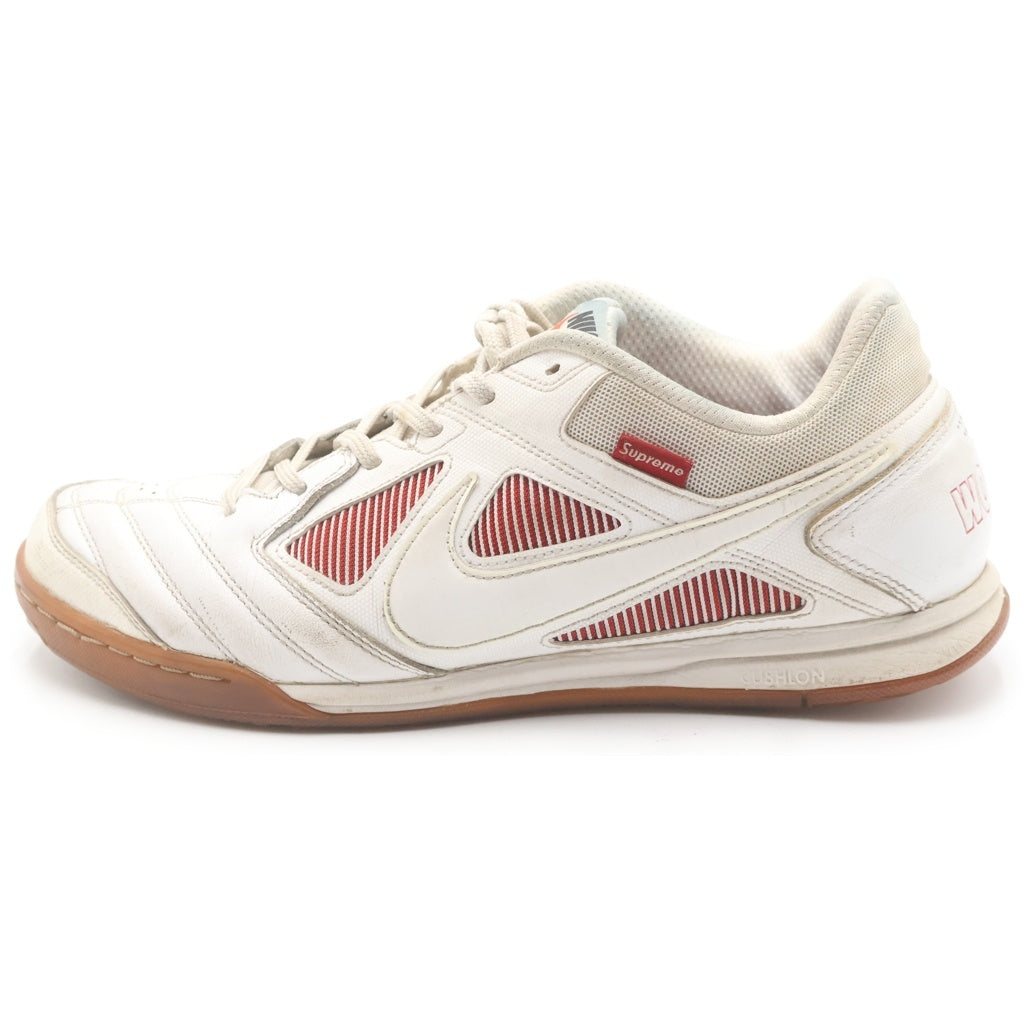 NIKE(ナイキ) ×Supreme × Nike SB Luner Gato White シュプリーム ×ナイキ SB ルナ ガト ホワイトローカットスニーカー ホワイト US9/27CM AR9821-116