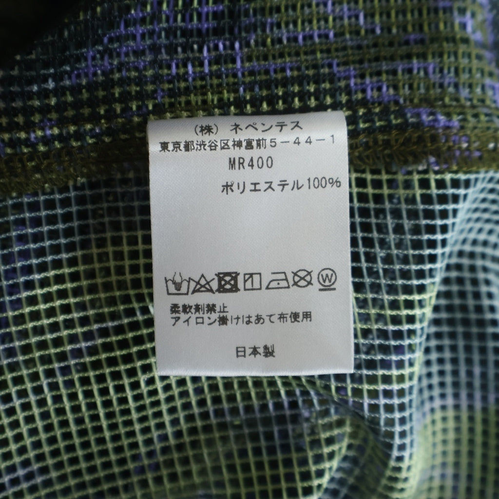 Needles(ニードルス) 23SS PURPLE THINGS BDUVEST-Heavyweight Mesh パープルシングス メッシュベスト グリーン MR400