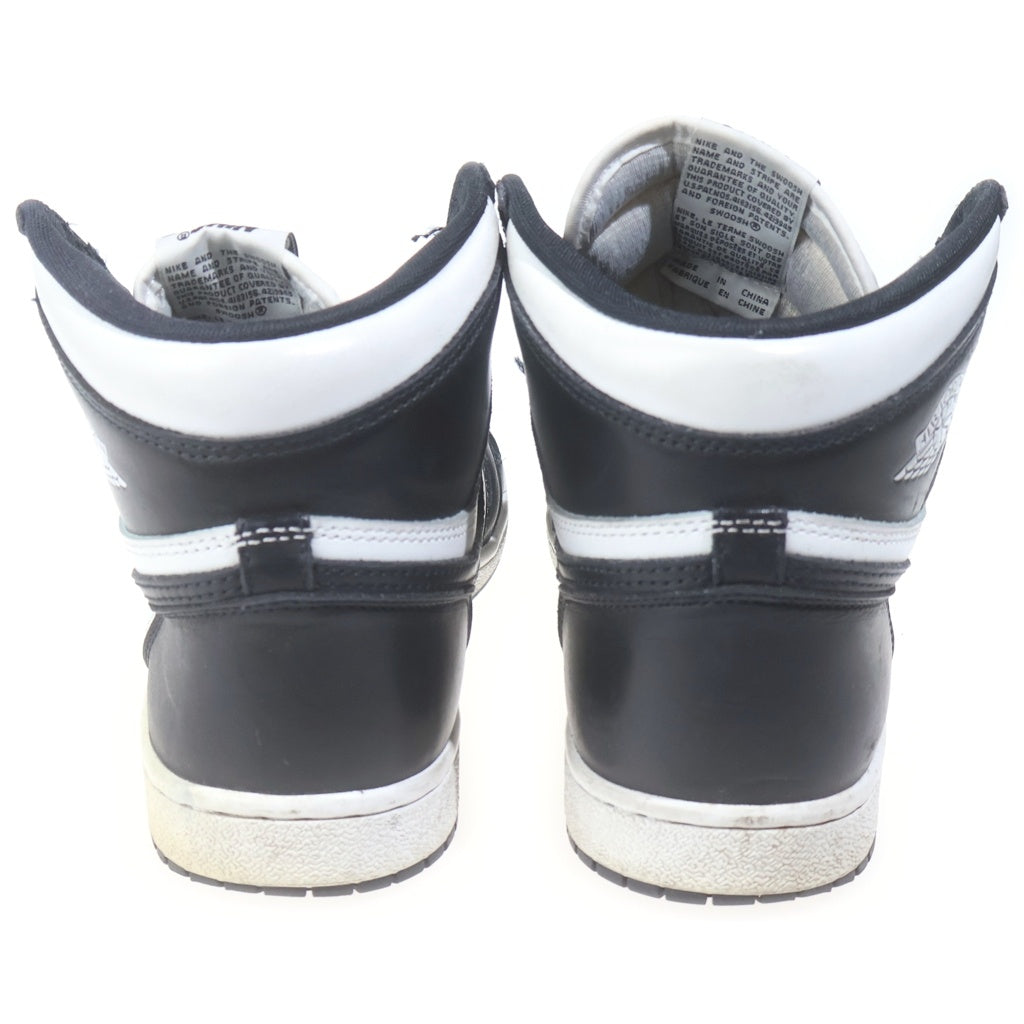 NIKE(ナイキ) AIR JORDAN 1 High 85 Black/White エアジョーダン1 85 ハイカットスニーカー ブラック/ホワイト US9.5/27.5CM BQ4422-001