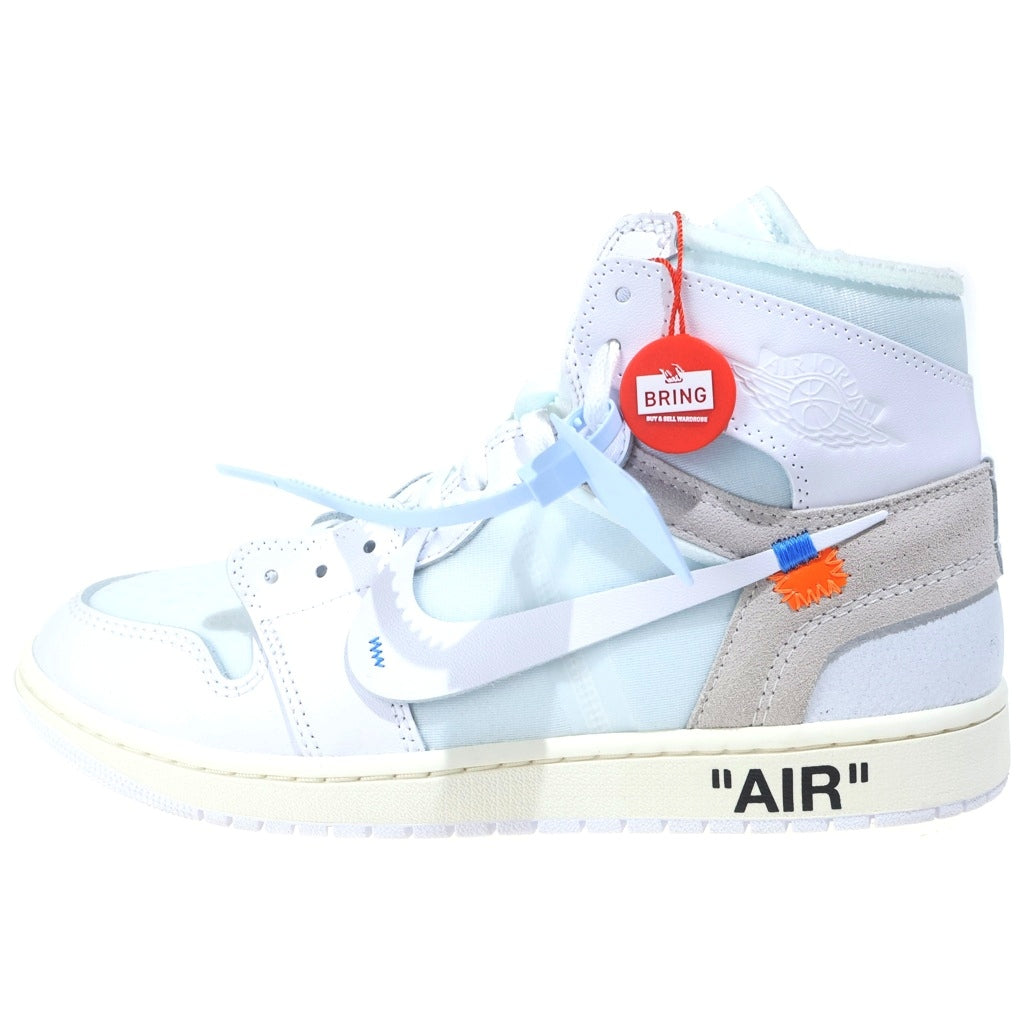 NIKE(ナイキ) ×Virgil Abloh Archive (V.A.A.) × Nike Air Jordan 1 Retro High OG Alaska エアジョーダン1 レトロ ハイ アラスカハイカットスニーカー AA3834-100