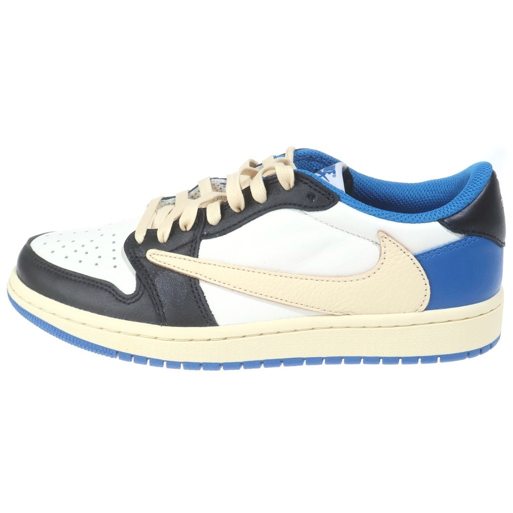NIKE(ナイキ) ×TRAVIS SCOTT FRAGMENT DESIGN AIR JORDAN 1 LOW トラヴィススコット フラグメント エアジョーダン1 ローカットスニーカー US6/24cm DM7866 140
