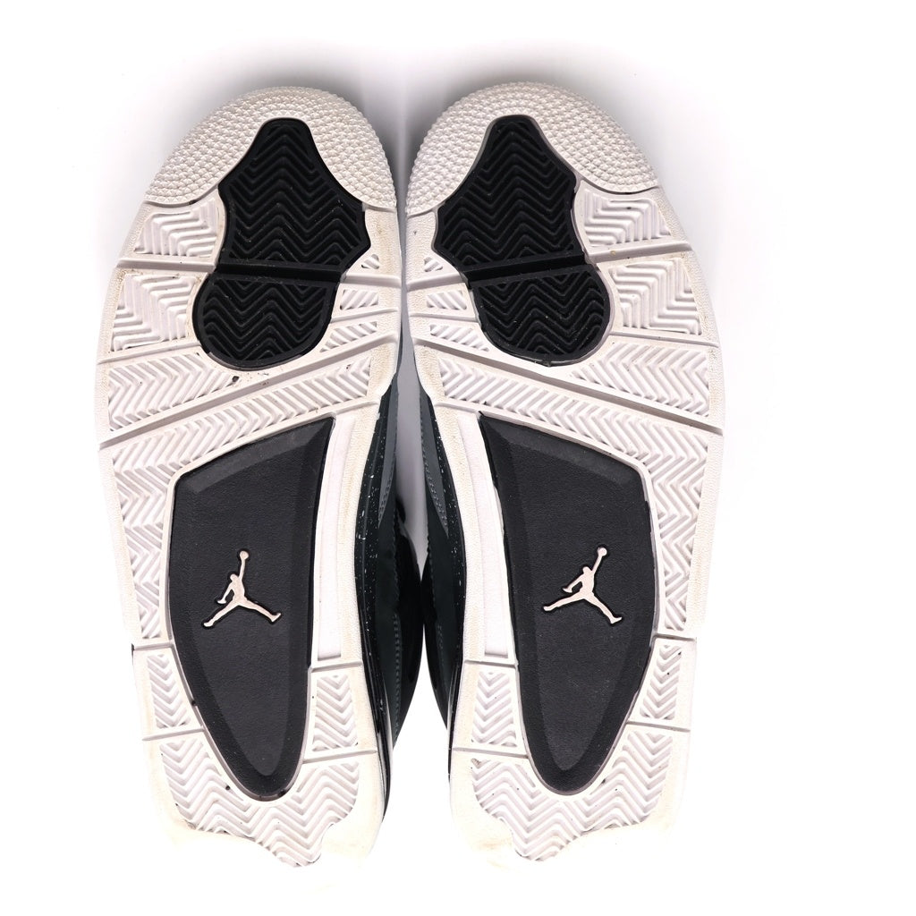 NIKE(ナイキ) AIR JORDAN 4 Retro Fear FQ8138-002 エアジョーダン4 レトロ フィアー ハイカットスニーカー US9.5/27.5cm ブラック