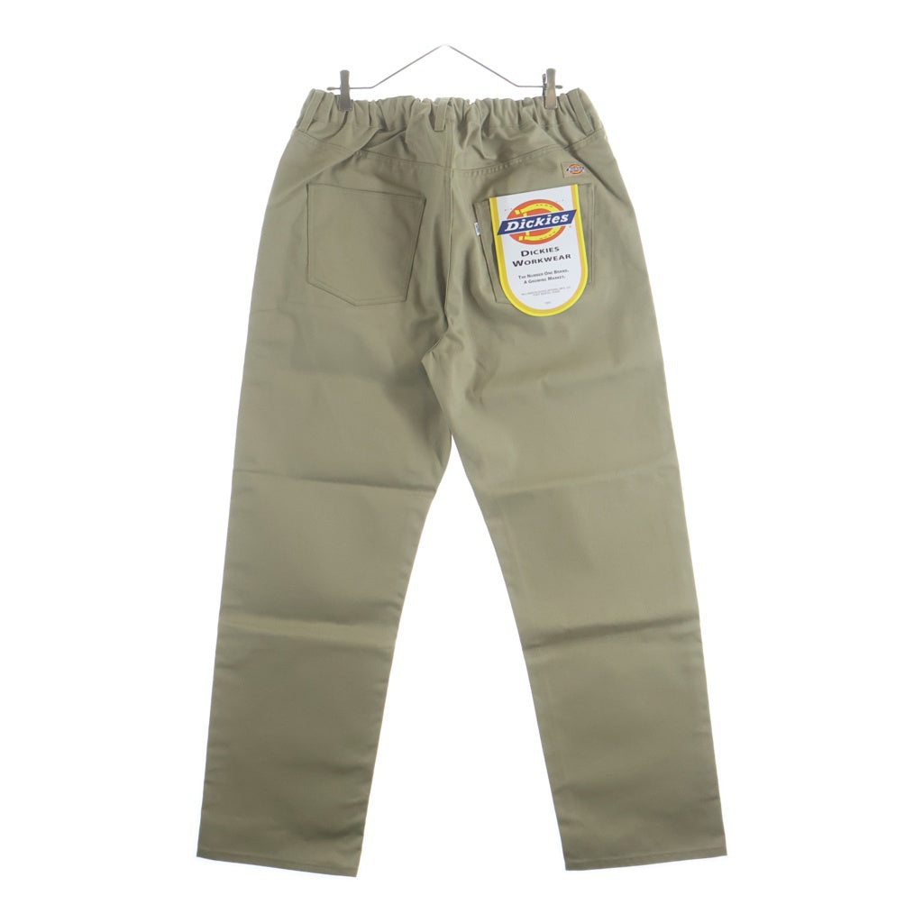 Dickies(ディッキーズ) × A Elegantes SAPEur ア・エレガンティス・サプール TCツイル ワークパンツ ベージュ A0023-522