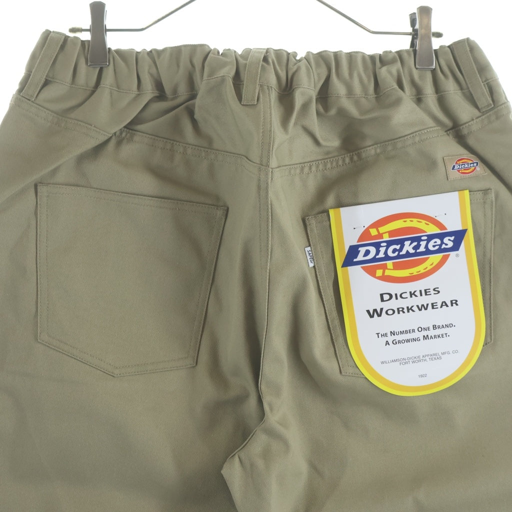 Dickies(ディッキーズ) × A Elegantes SAPEur ア・エレガンティス・サプール TCツイル ワークパンツ ベージュ A0023-522