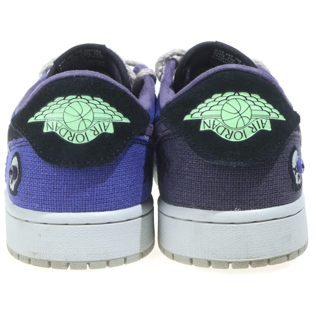 NIKE(ナイキ) ×ZION WILLIAMSON AIR JORDAN 1 RETRO LOW OG IH2309-500 ザイオン・ウィリアムソン エアジョーダン1 ローカットスニーカー ブルー/パープル US10/28cm