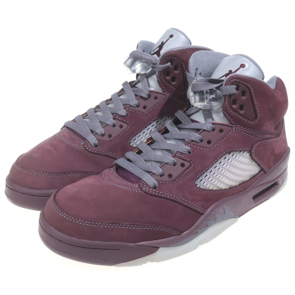 NIKE(ナイキ) AIR JORDAN 5 SE BURGUNDY DZ4131-600 エアジョーダン5 バーガンディ ハイカットスニーカー ワインレッド US10/28cm