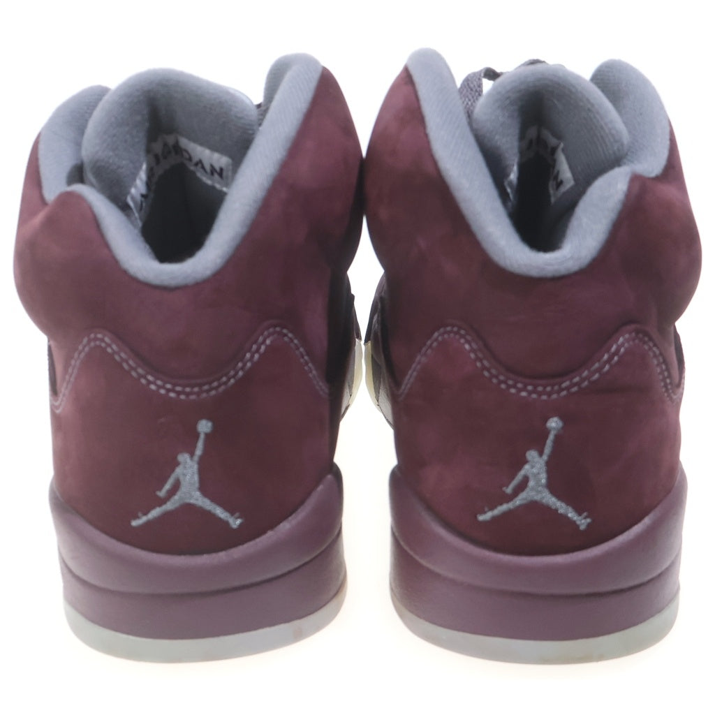 NIKE(ナイキ) AIR JORDAN 5 SE BURGUNDY DZ4131-600 エアジョーダン5 バーガンディ ハイカットスニーカー ワインレッド US10/28cm