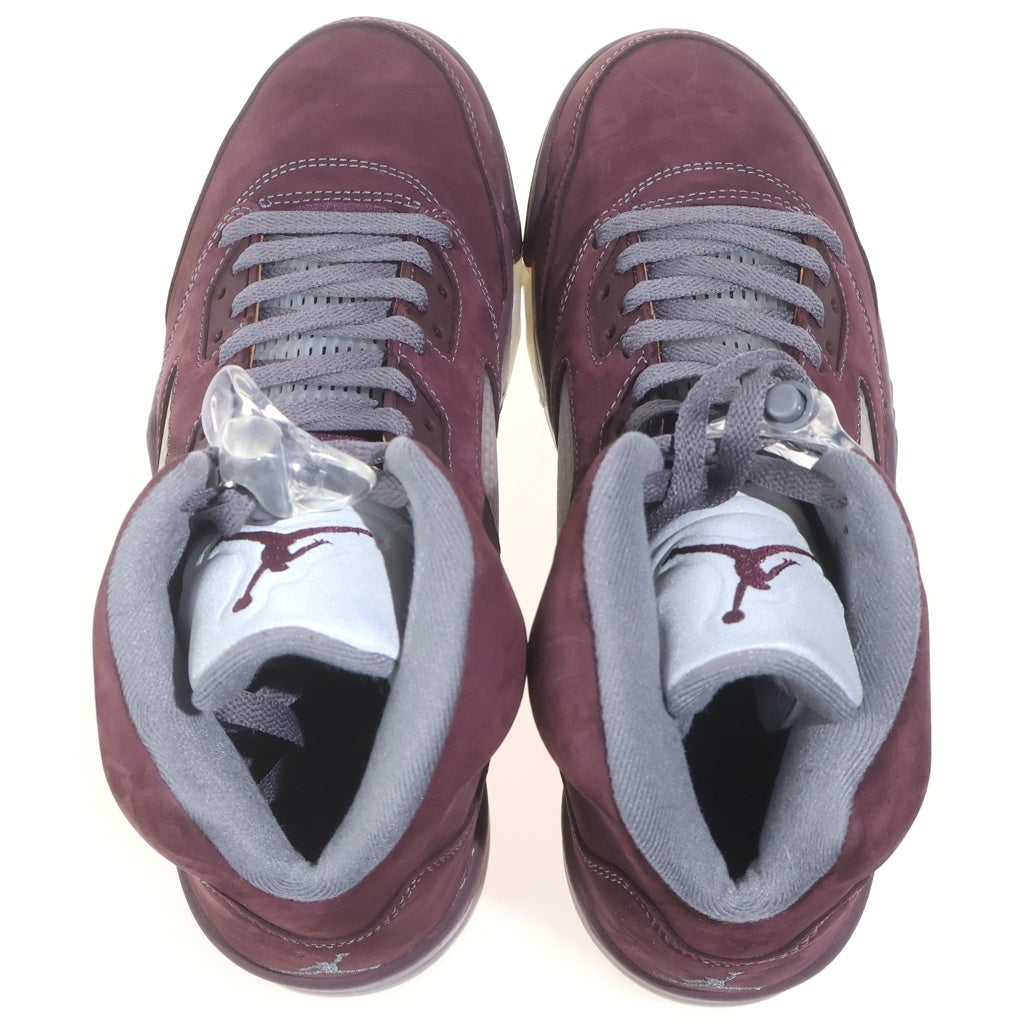 NIKE(ナイキ) AIR JORDAN 5 SE BURGUNDY DZ4131-600 エアジョーダン5 バーガンディ ハイカットスニーカー ワインレッド US10/28cm