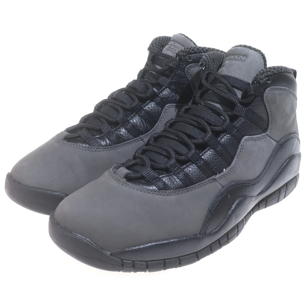 NIKE(ナイキ) AIR JORDAN 10 RETRO SHADOW HJ6779-001 エアジョーダン10 レトロ シャドウ ハイカットスニーカー グレー