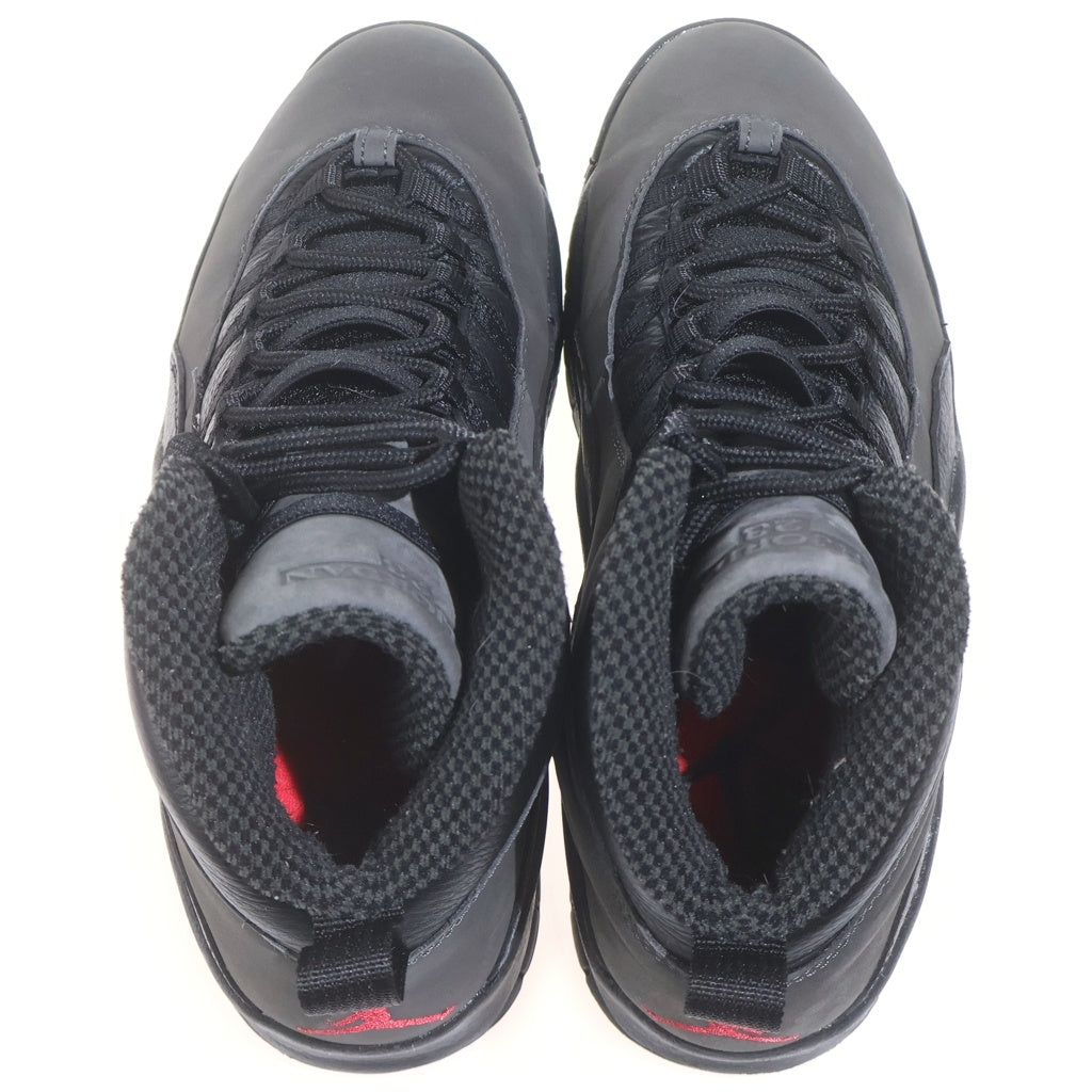 NIKE(ナイキ) AIR JORDAN 10 RETRO SHADOW HJ6779-001 エアジョーダン10 レトロ シャドウ ハイカットスニーカー グレー