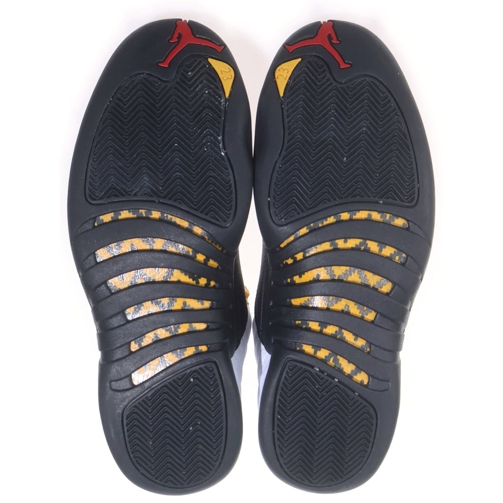 NIKE(ナイキ) AIR JORDAN 12 RETRO CT8013-117 復刻 エアジョーダン12 レトロ タクシー ハイカットスニーカー ホワイト/ブラック US10.5/28.5cm
