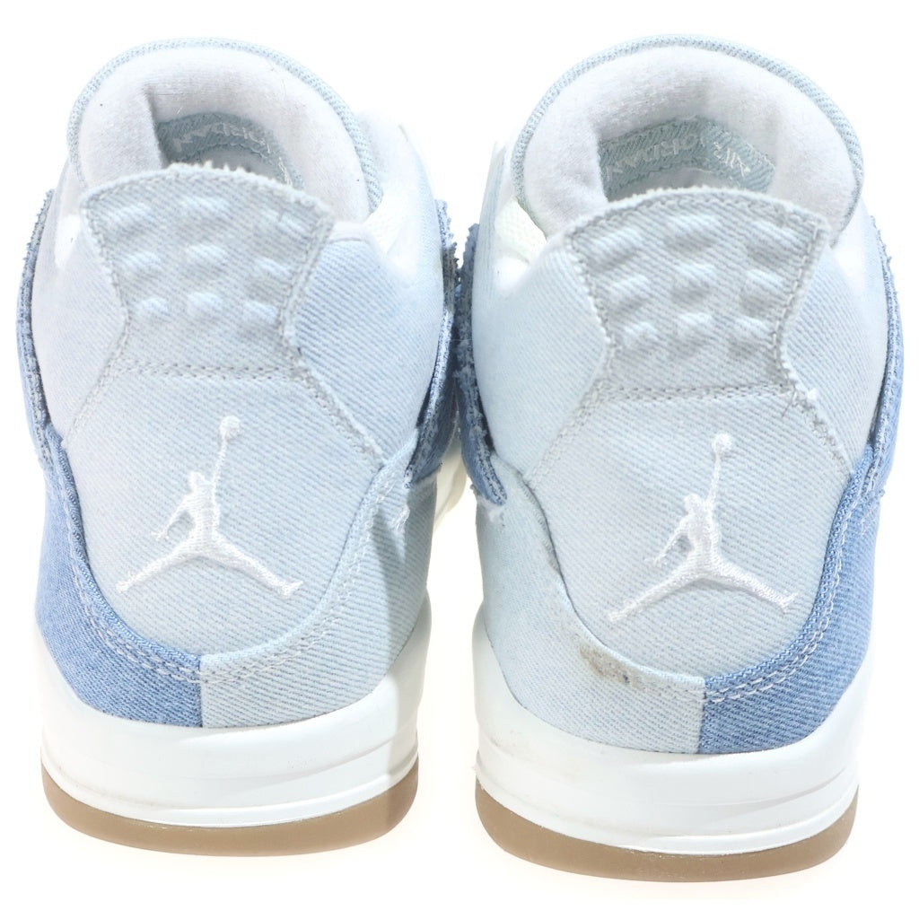 NIKE(ナイキ) WMNS AIR JORDAN 4 RETRO TEX WORN BLUE IB6716-100 ウィメンズ エアジョーダン4 レトロ ウォーンブルー ミッドカットスニーカー ブルー US11.5/28.5cm
