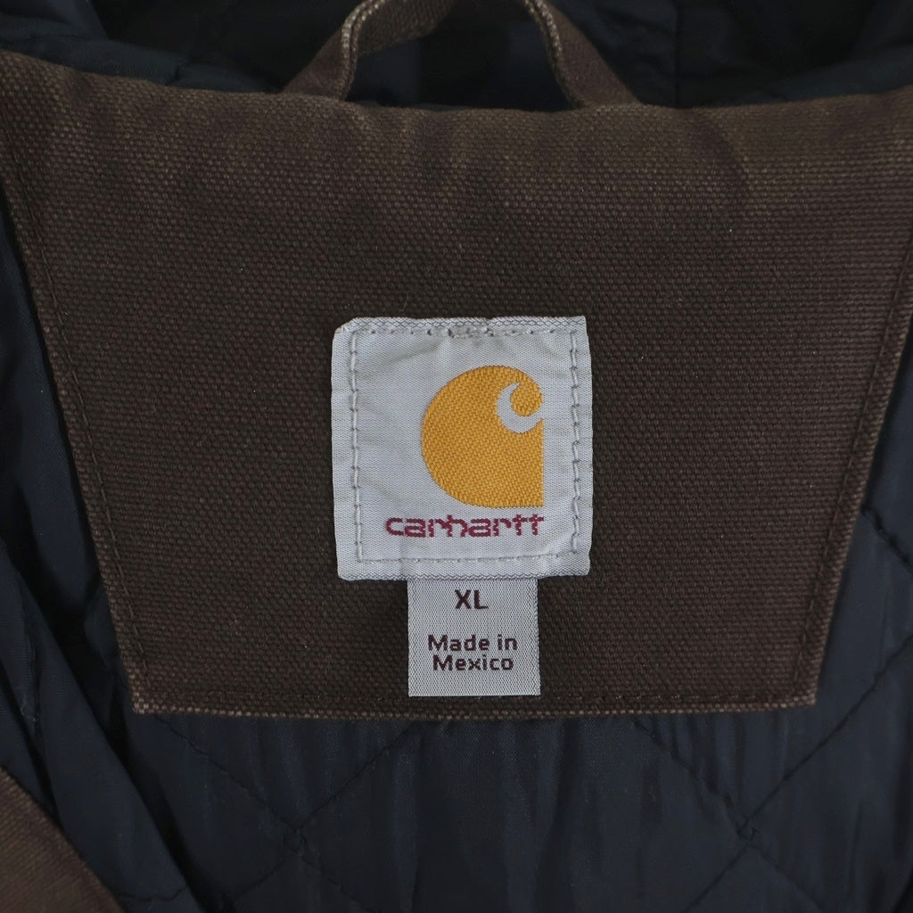 CARHARTT(カーハート) WASHED DUCK INSULATED ACTIVE JACKET 104050 ウォッシュド ダック インサレーテッド アクティブ ジャケット ブラウン