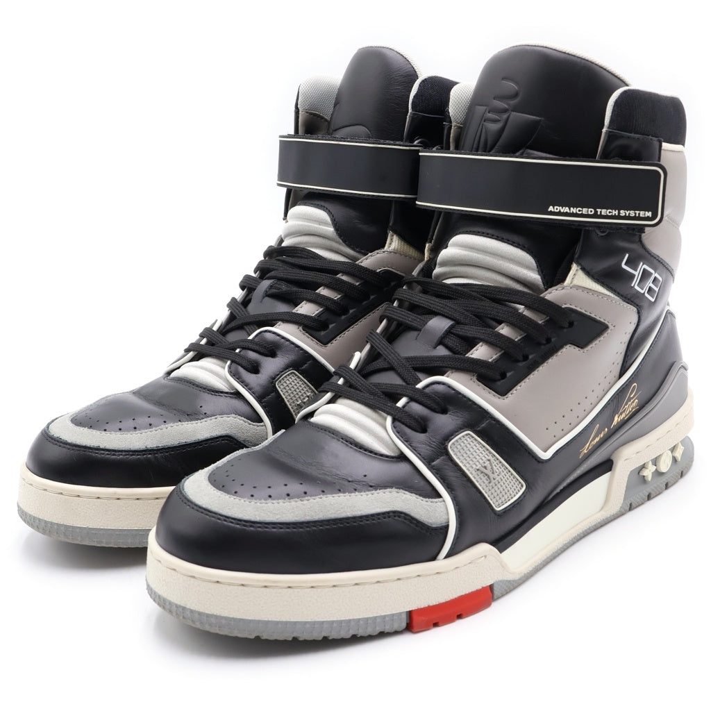 LOUIS VUITTON(ルイヴィトン) 18AW LV TRAINER 1A7RTY LVトレーナー ハイカットスニーカー グレー