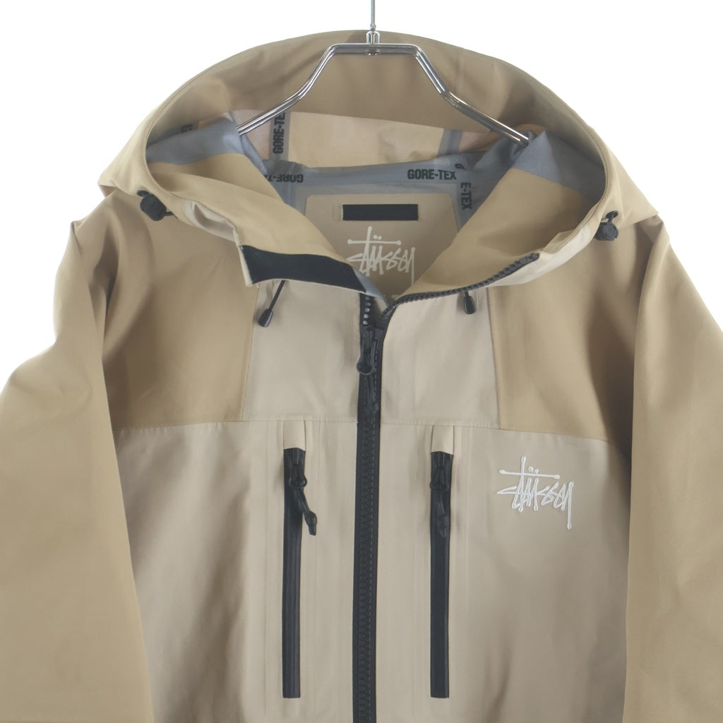 STUSSY(ステューシー) 25aw GORE-TEX GUIDE SHELL JACKET 115880 ゴアテックス ガイドシェル マウンテンジャケット ベージュ
