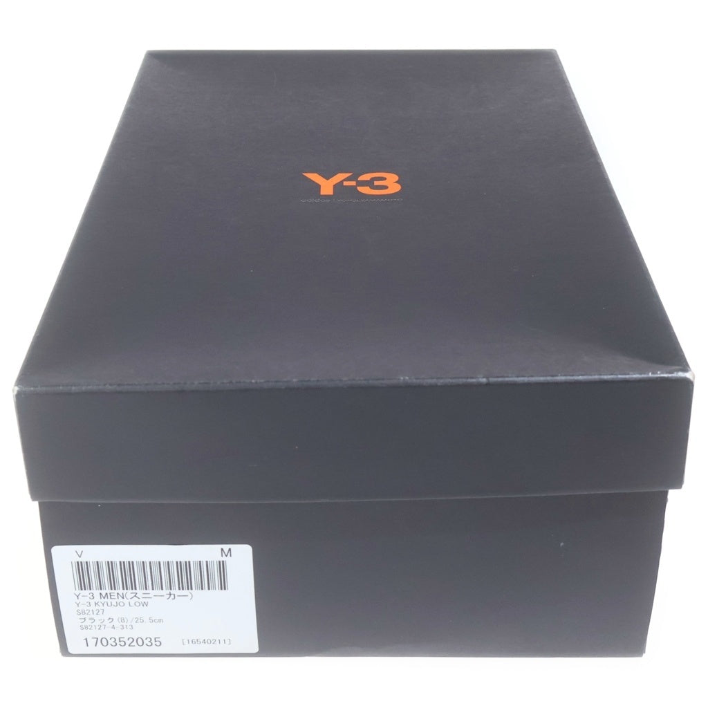 adidas(アディダス) ×Y-3 Kyujo Low S82127 ワイスリー キュージョー ローカットスニーカー ブラック レディース