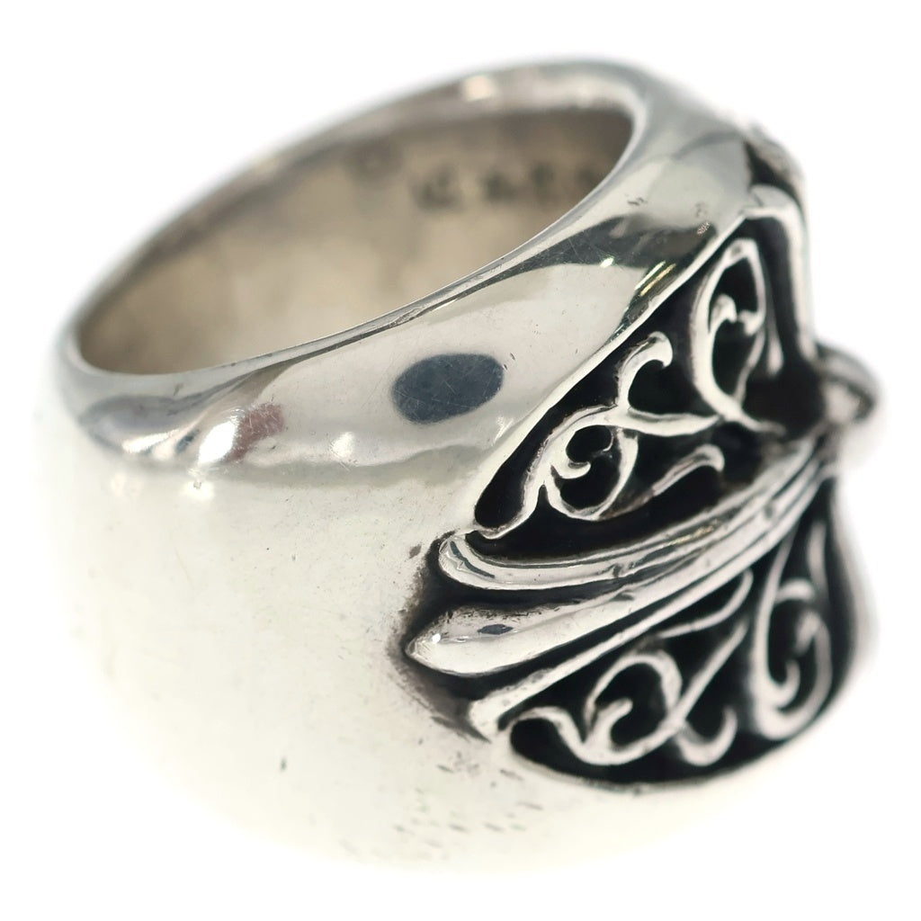 CHROME HEARTS(クロムハーツ) CLASSIC OVAL クラシックオーバルクロス リング シルバー BCA340