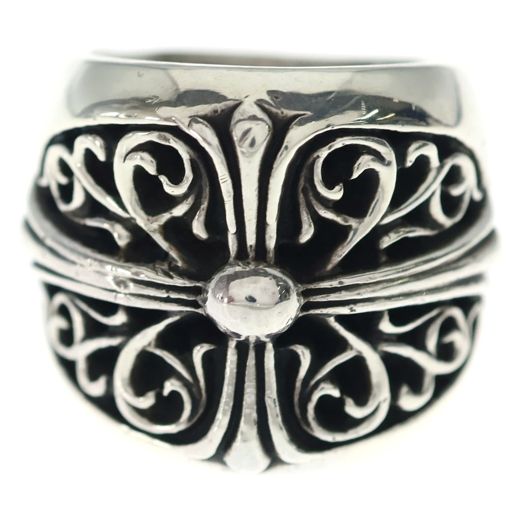 CHROME HEARTS(クロムハーツ) CLASSIC OVAL クラシックオーバルクロス リング シルバー BCA340