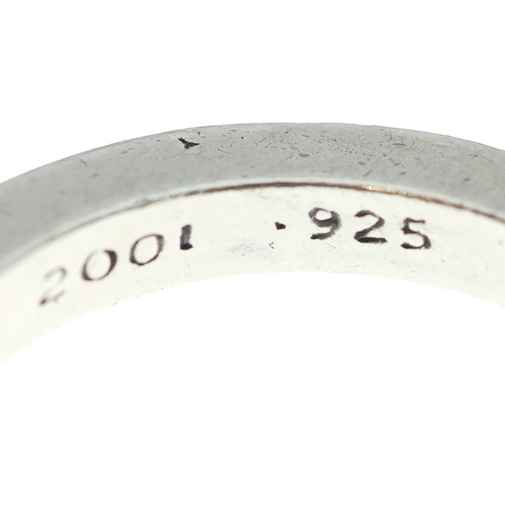 CHROME HEARTS(クロムハーツ) 3mm SPACER FUCKYOU 2PT DIA 3mmスペーサーファックユー 2PTダイヤリング シルバー
