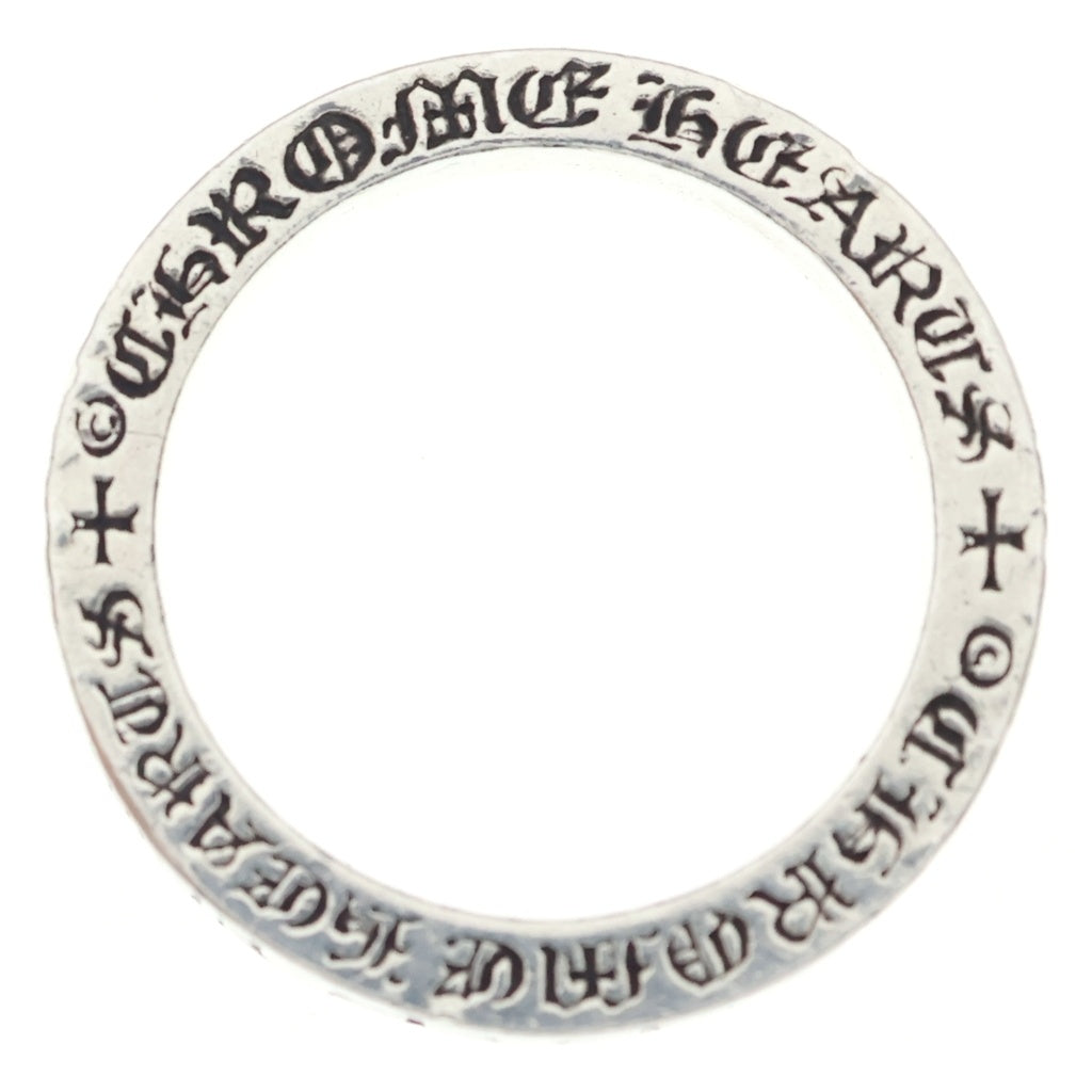 CHROME HEARTS(クロムハーツ) 3mm SPACER FUCKYOU 2PT DIA 3mmスペーサーファックユー 2PTダイヤリング シルバー