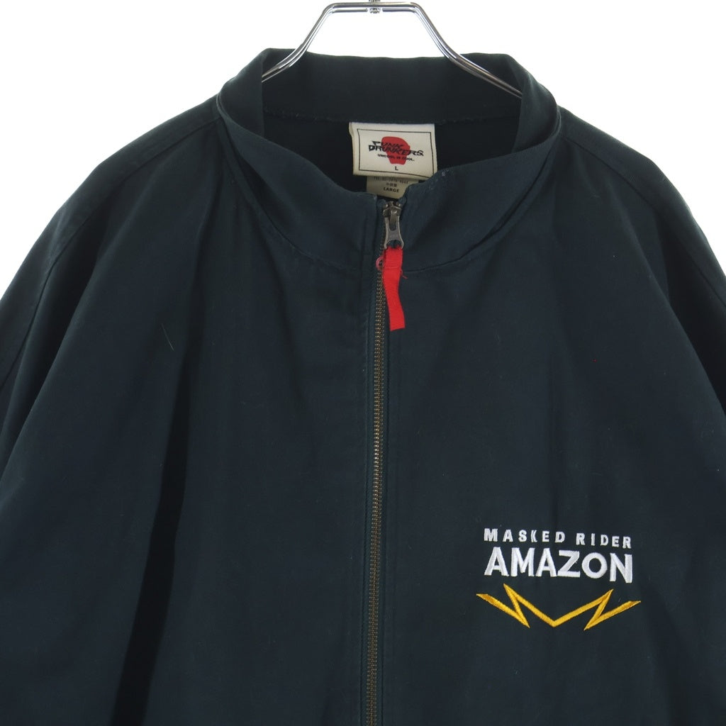 PUNK DRUNKERS(パンクドランカーズ) ×仮面ライダー AMAZON RIDER JACKET アマゾン ライダージャケット ブルゾンジャケット グリーン