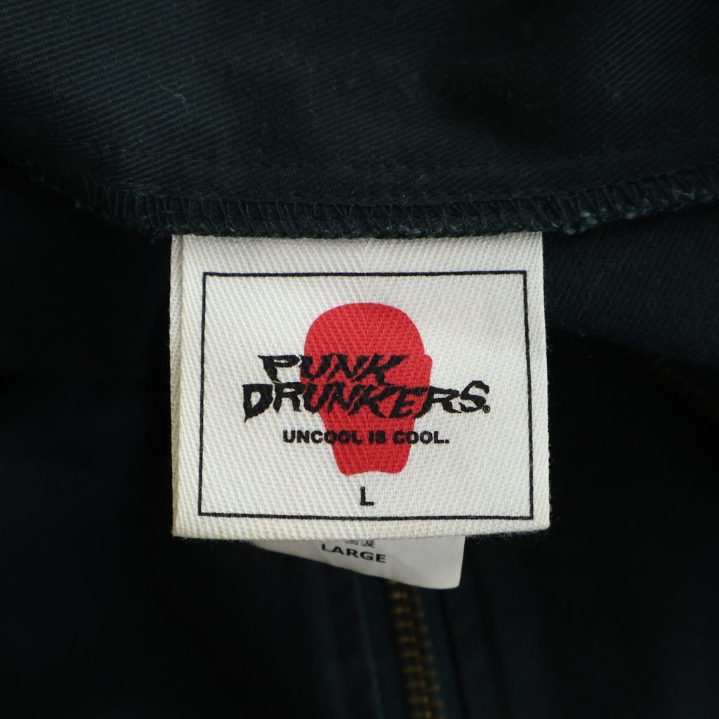 PUNK DRUNKERS(パンクドランカーズ) ×仮面ライダー AMAZON RIDER JACKET アマゾン ライダージャケット ブルゾンジャケット グリーン