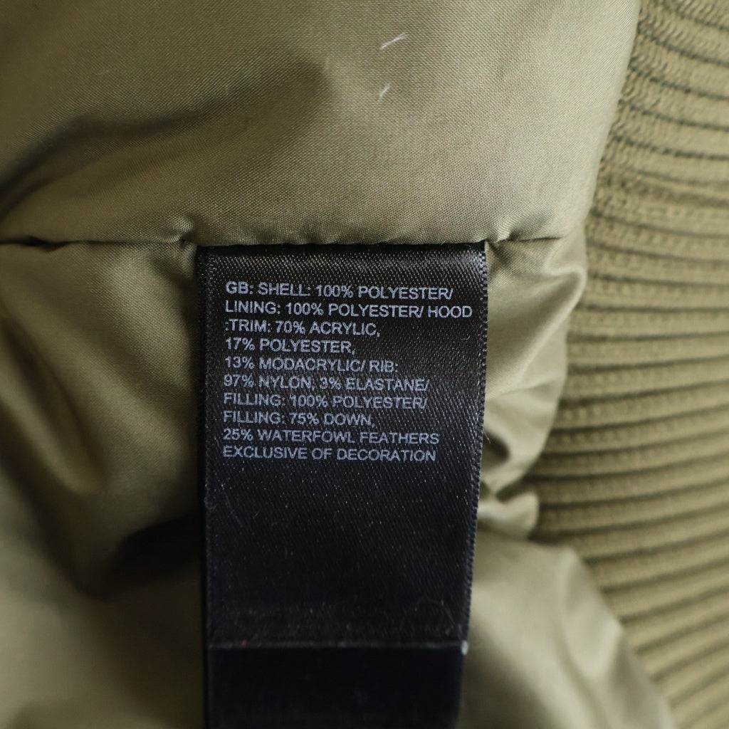 THE NORTH FACE(ザノースフェイス) GOTHAM II JACKET NF0A7V2L ゴッサム2 フェイクファー フーデッド中綿ジャケット オリーヴ