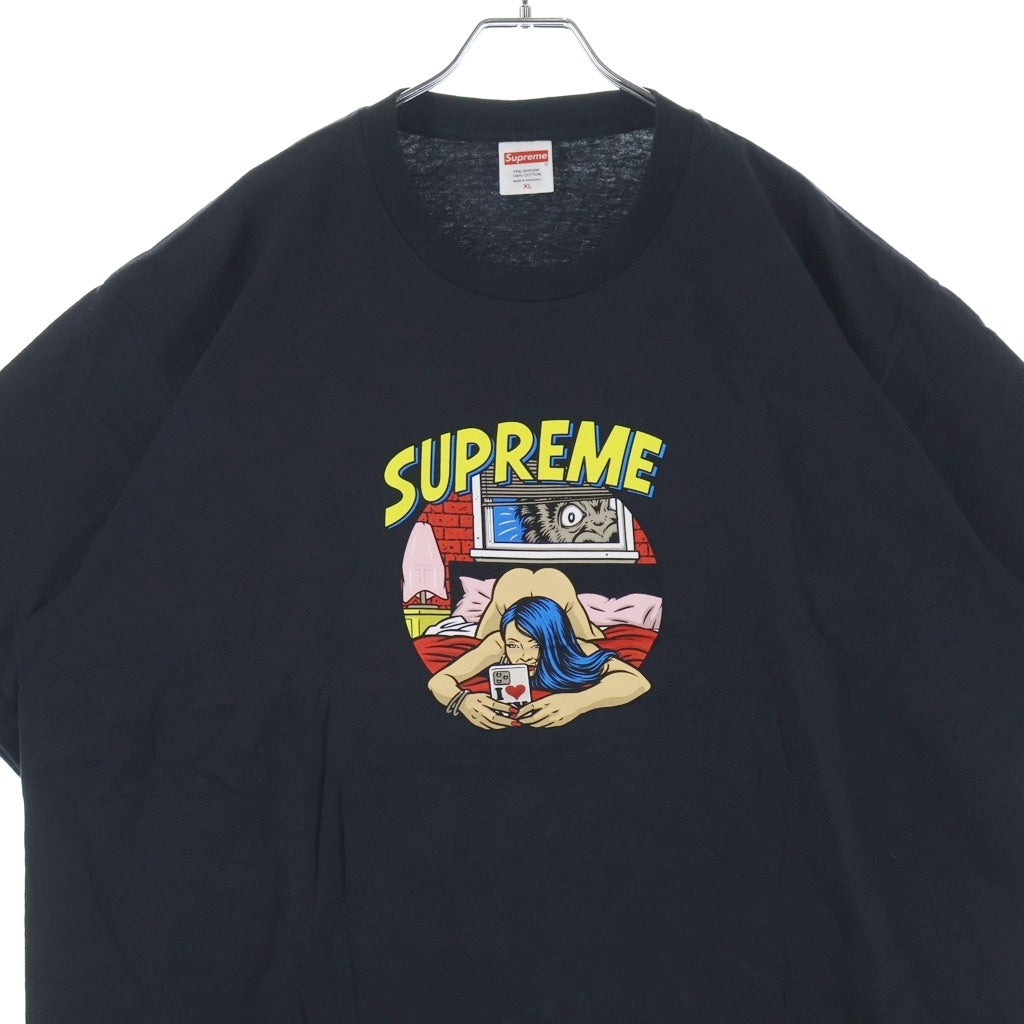SUPREME(シュプリーム) 25SS Bedroom Tee ベッドルーム クルーネック半袖Tシャツカットソー ブラック
