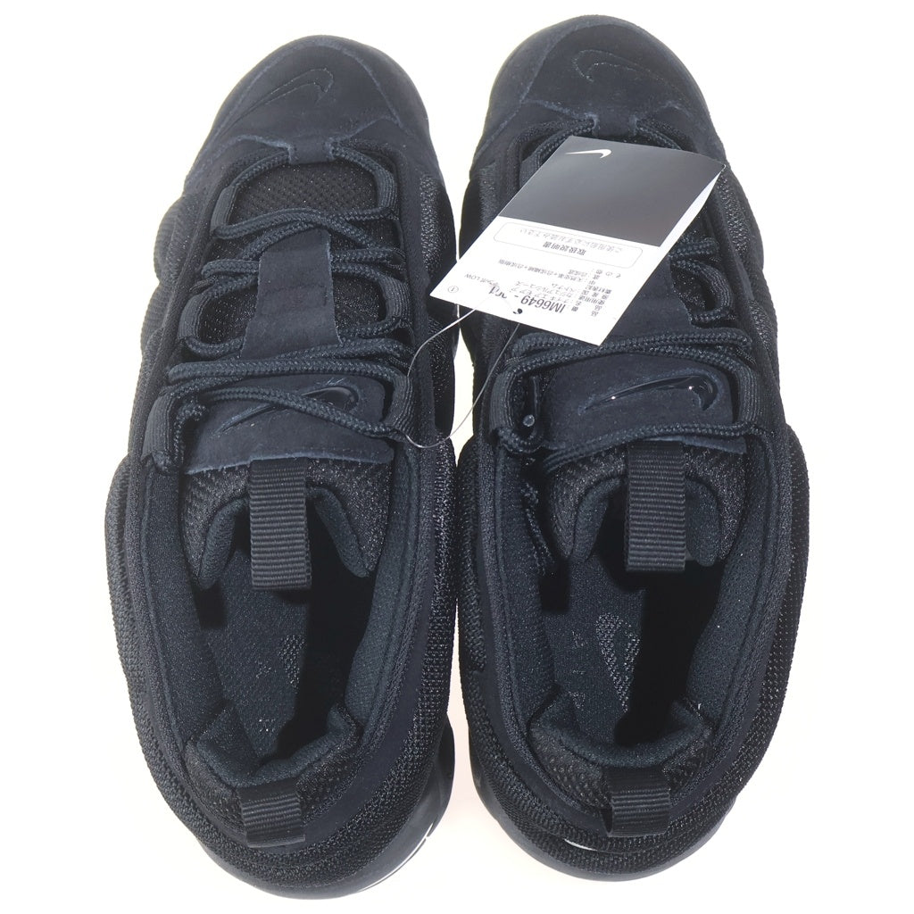 NIKE(ナイキ) AIR MORE UPTEMPO LOW TRIPLE BLACK IM6649-001 エアモアアップテンポ トリプルブラック ローカットスニーカー シューズ ブラック US10/28.0cm