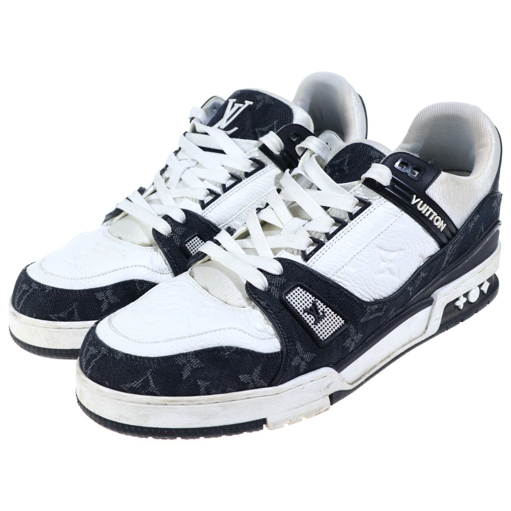 LOUIS VUITTON(ルイヴィトン) LV TRAINER 1A9JG9 LVトレーナー マキシ モノグラム レザー ローカットスニーカー ホワイト/ブラック