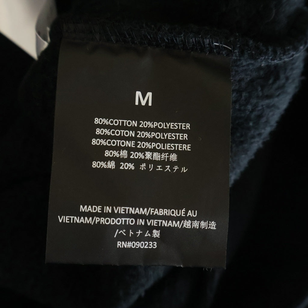 FEAR OF GOD ESSENTIALS(フィアオブゴッド エッセンシャルズ) 25AW CLASSIC HOODIE バックラバーロゴプリント クラシック 長袖プルオーバーパーカー フーディ ブラック