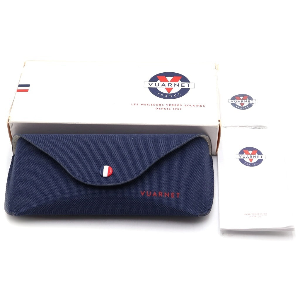 NO BRAND(ノーブランド) Vuarnet【ヴァルネ】 District 1618 VL1618-0008 ウェリントン 偏光サングラス アイウェア 眼鏡 マットトータス