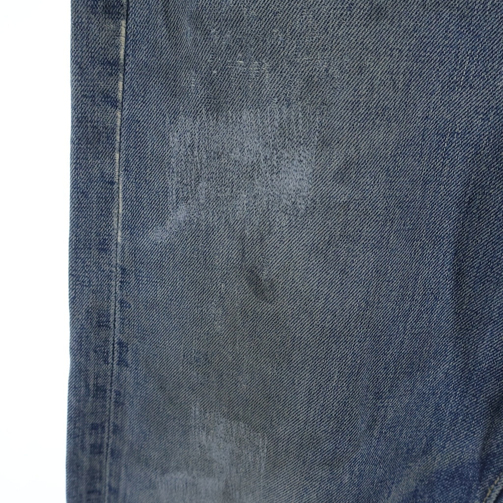 Levi's(リーバイス) 60S VINTAGE 501 BIGE 前期 ボタン裏E Vステ イエローステッチ 足長R ストレートデニムパンツ ジーンズ ブルー