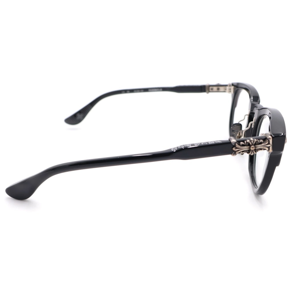 CHROME HEARTS(クロムハーツ) RODISICLE ロッドシクル フローラルテンプル ボストンフレーム サングラス アイウェア 眼鏡 ブラック