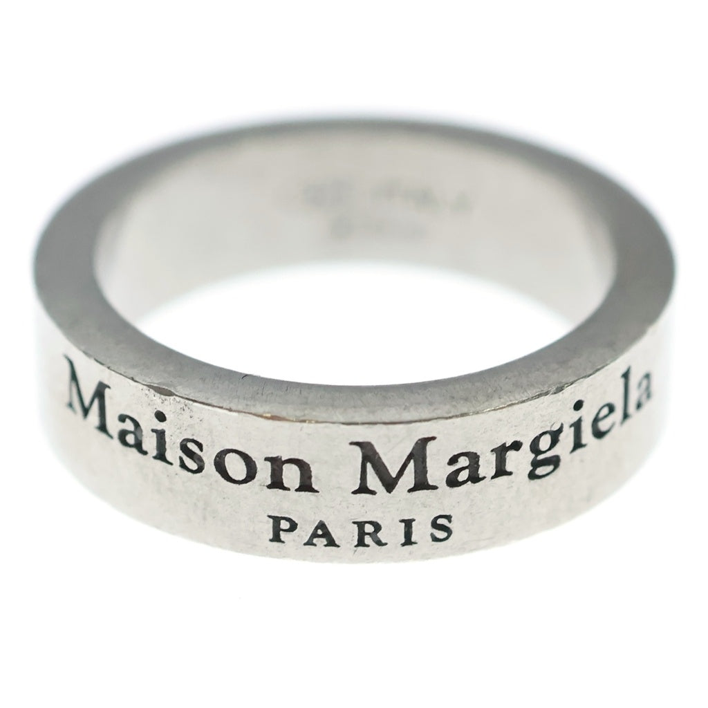 Maison Martin Margiela(メゾンマルタンマルジェラ) LOGO RING ロゴリング シルバー SM1UQ0064