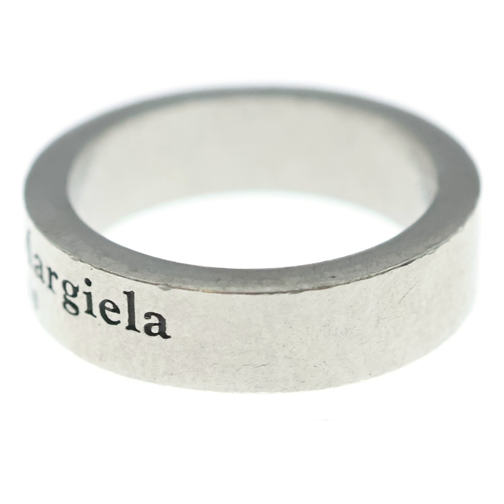 Maison Martin Margiela(メゾンマルタンマルジェラ) LOGO RING ロゴリング シルバー SM1UQ0064